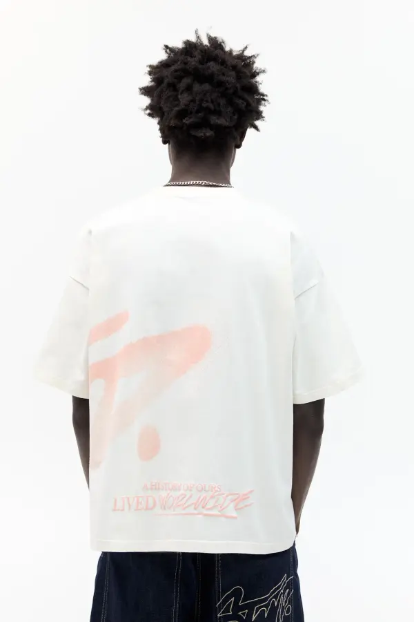 Short sleeve T-shirt with an STWD graphic