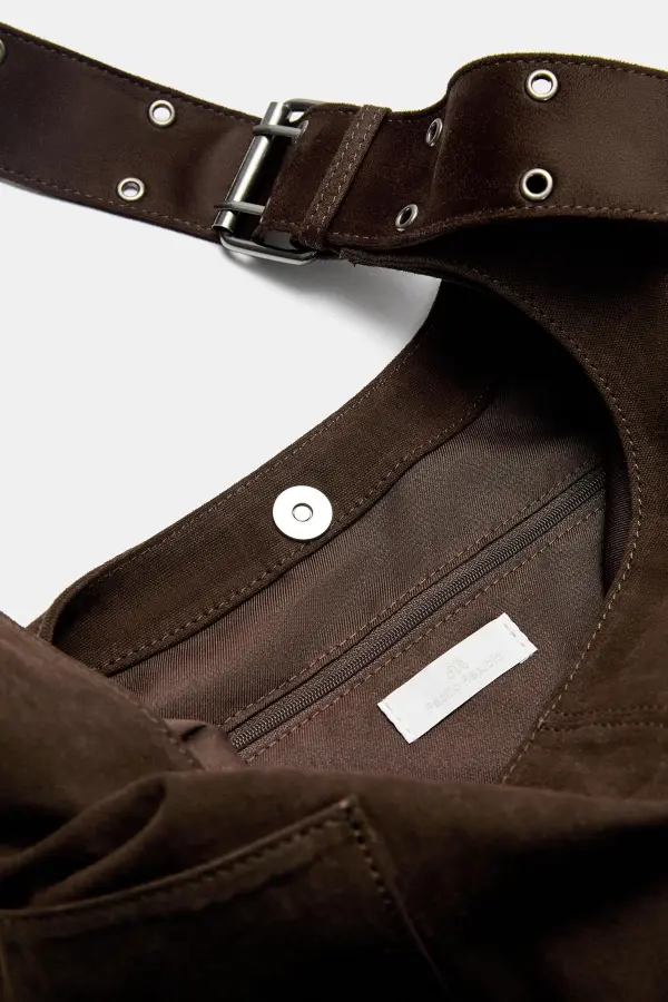 Bolso shopper hebilla
