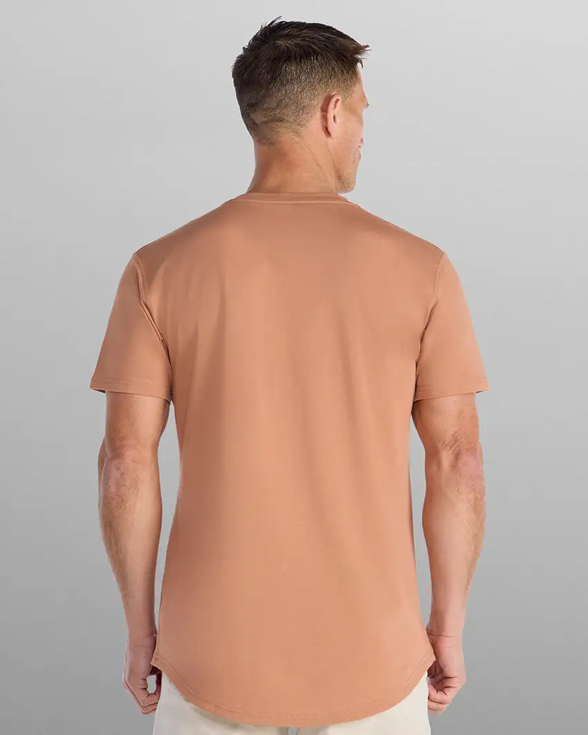 Drop-Cut V-Neck: Lux