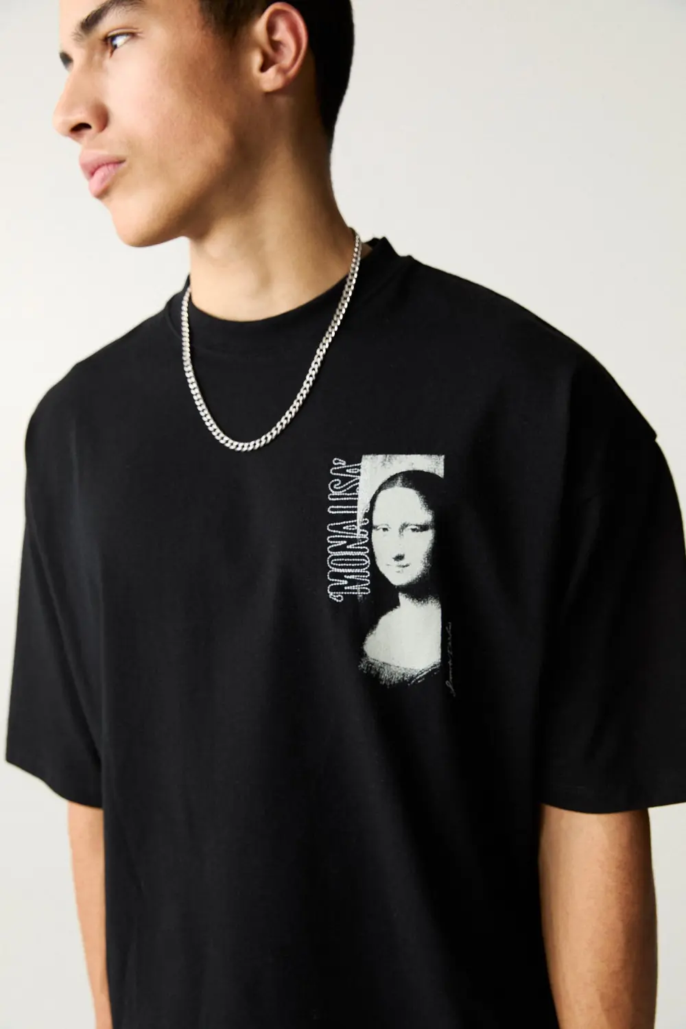 Mona Lisa black T-shirt