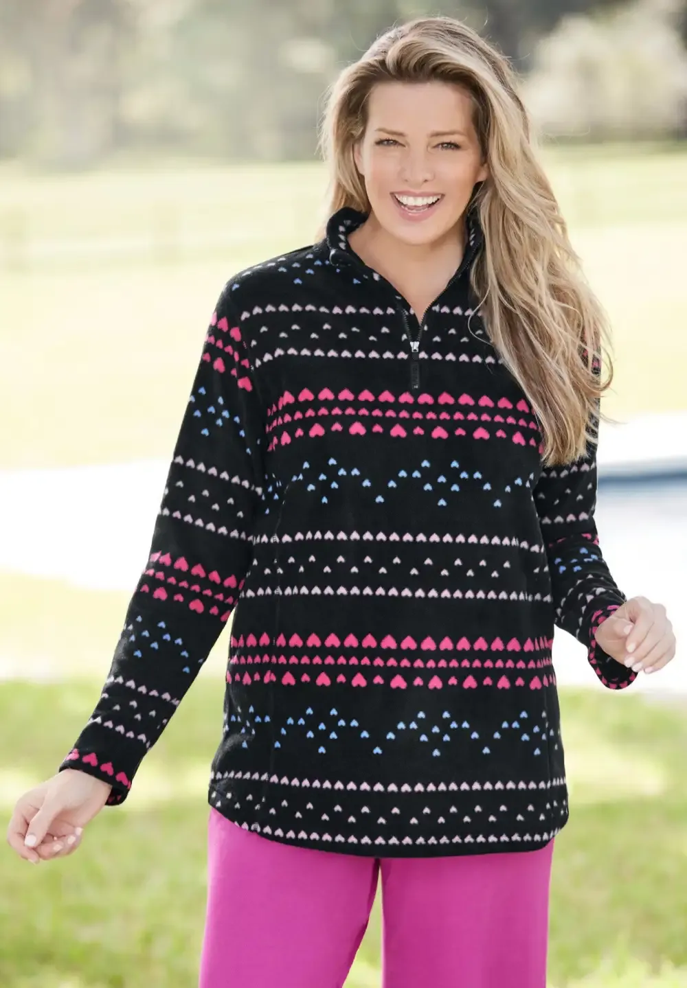 Microfleece Quarter-Zip Pullover
