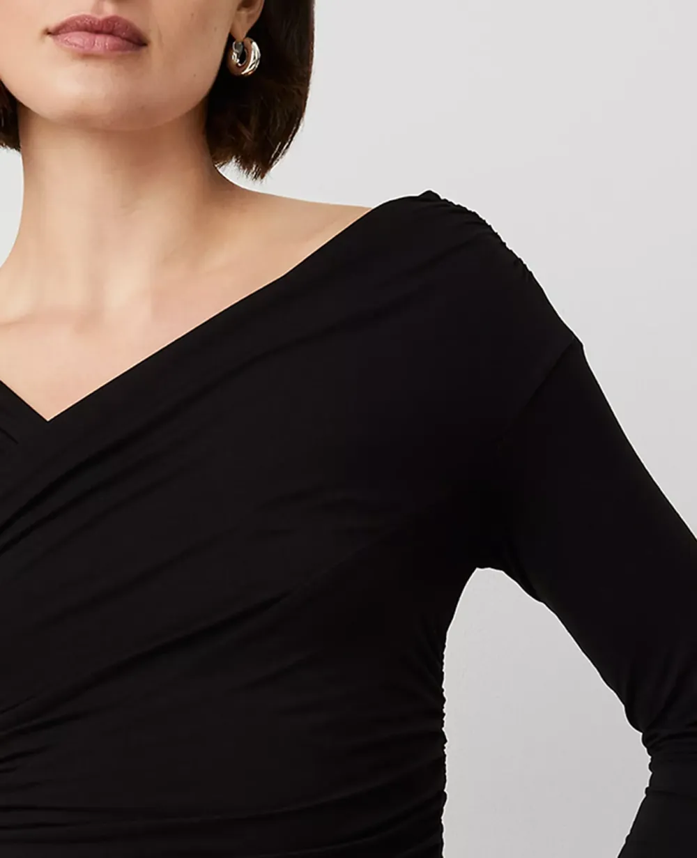 Asymmetric Wrap Bodysuit