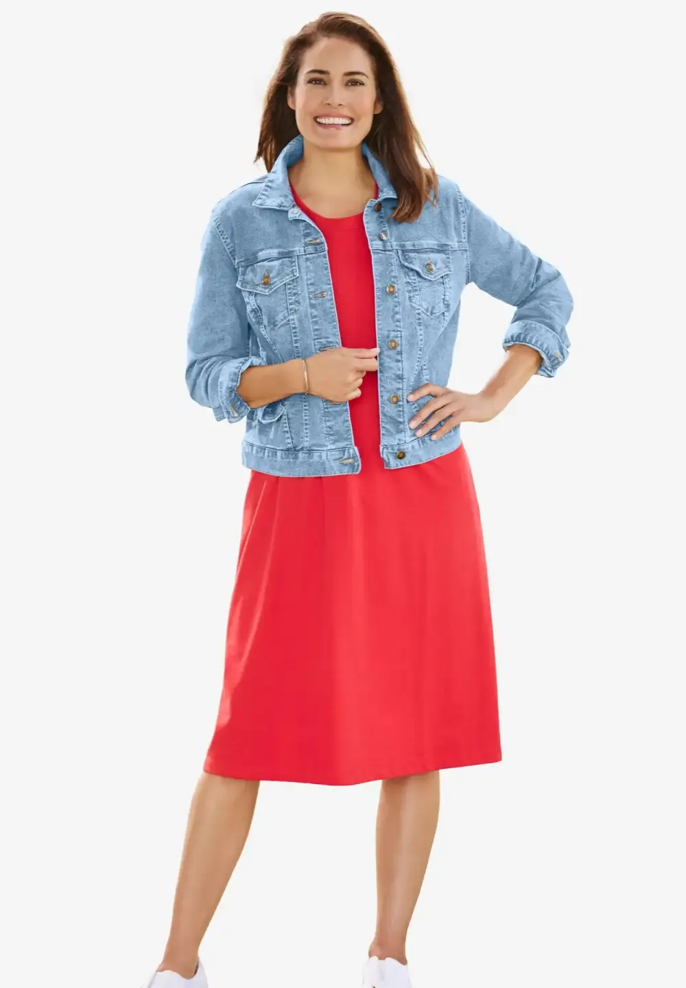 Stretch Denim Jacket