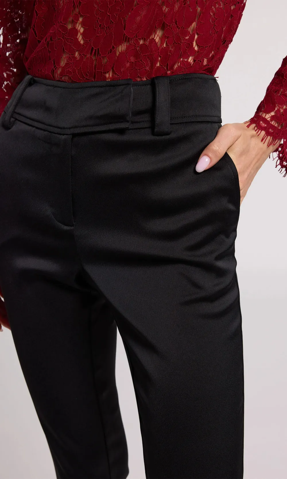 Alexandra Satin Pants