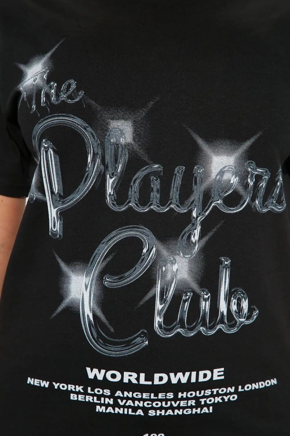 The Players Club Top - Black