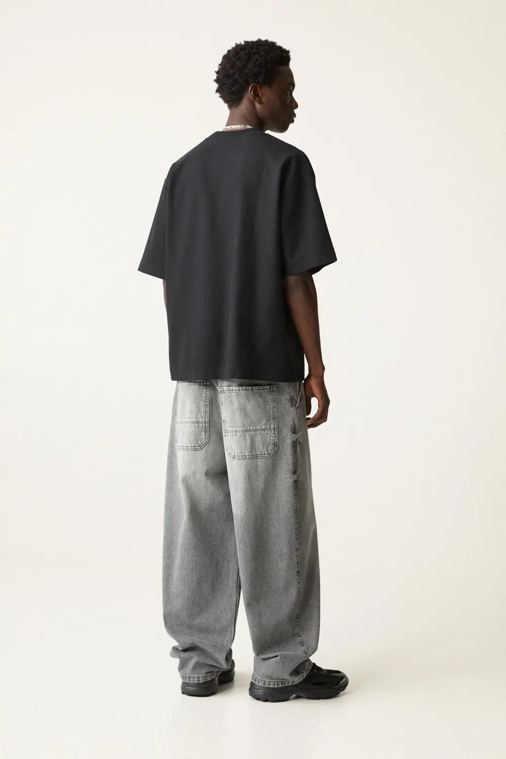 Textured short sleeve sweatshirt