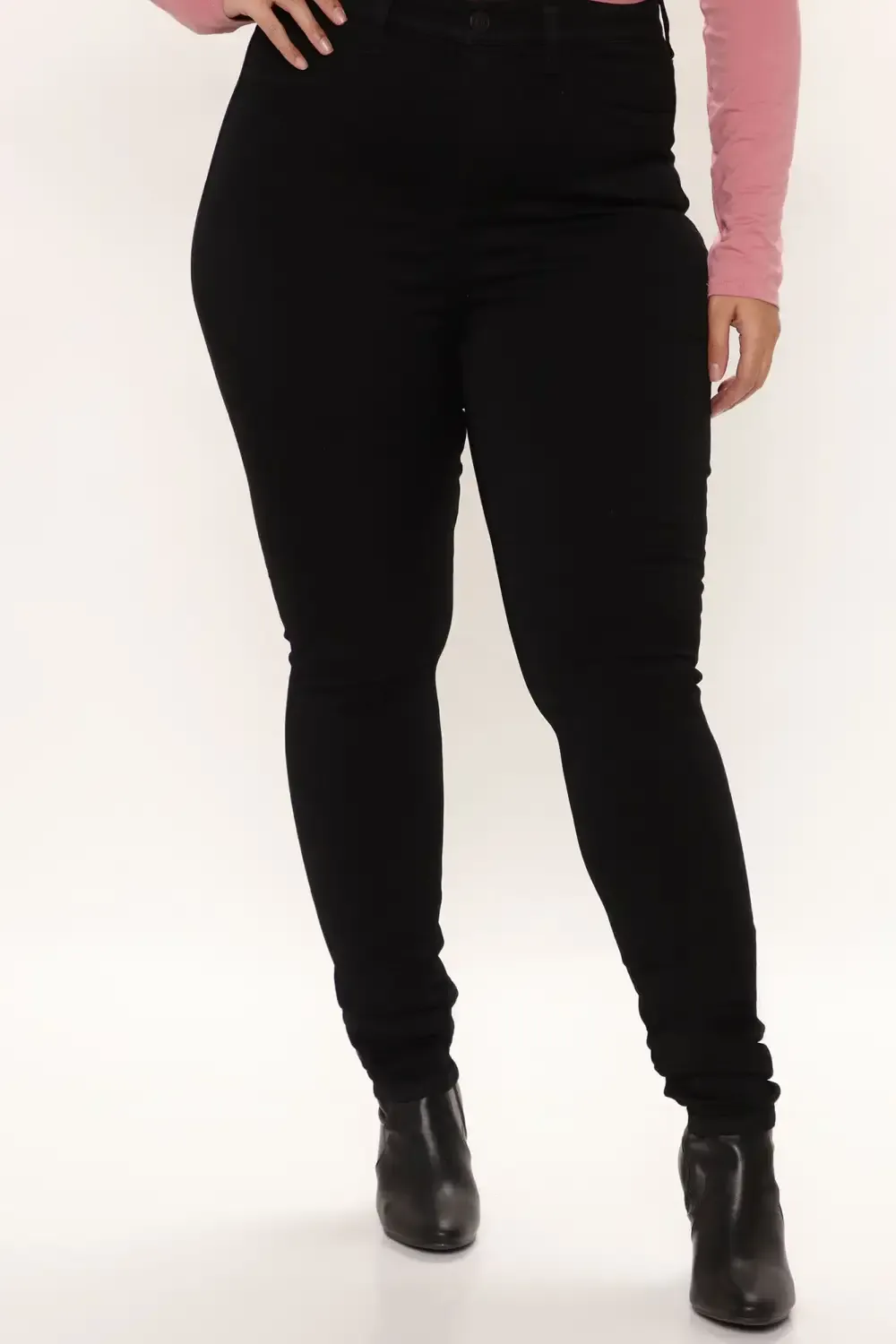 Tall Eva Super Soft Curvy Skinny Jean - Black
