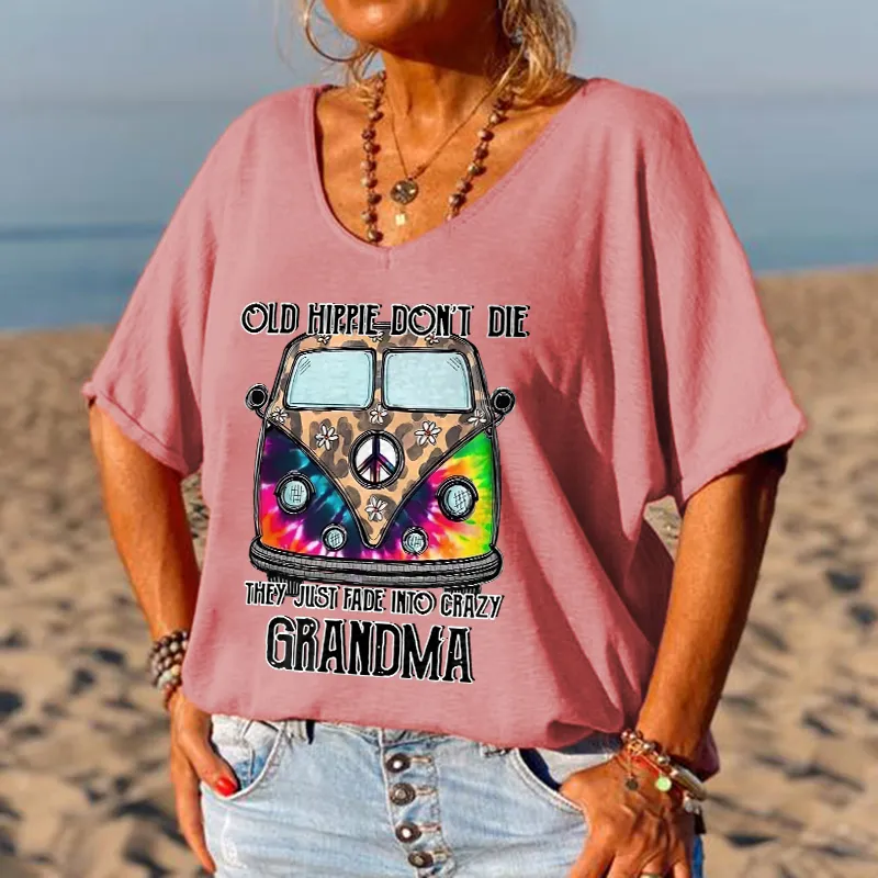 They Just Fade Into Crazy Grandma Graphic Tees