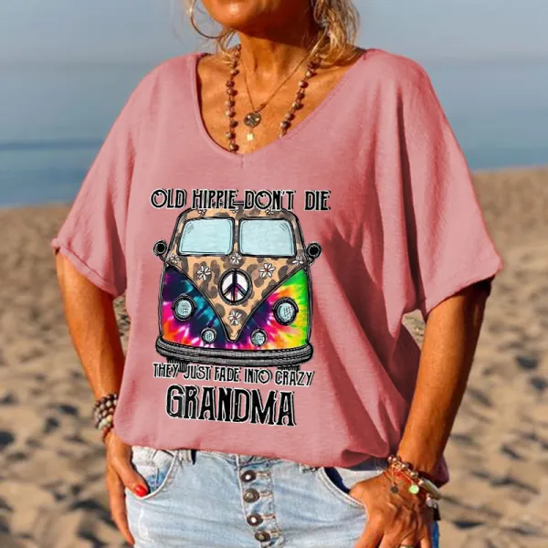 They Just Fade Into Crazy Grandma Graphic Tees