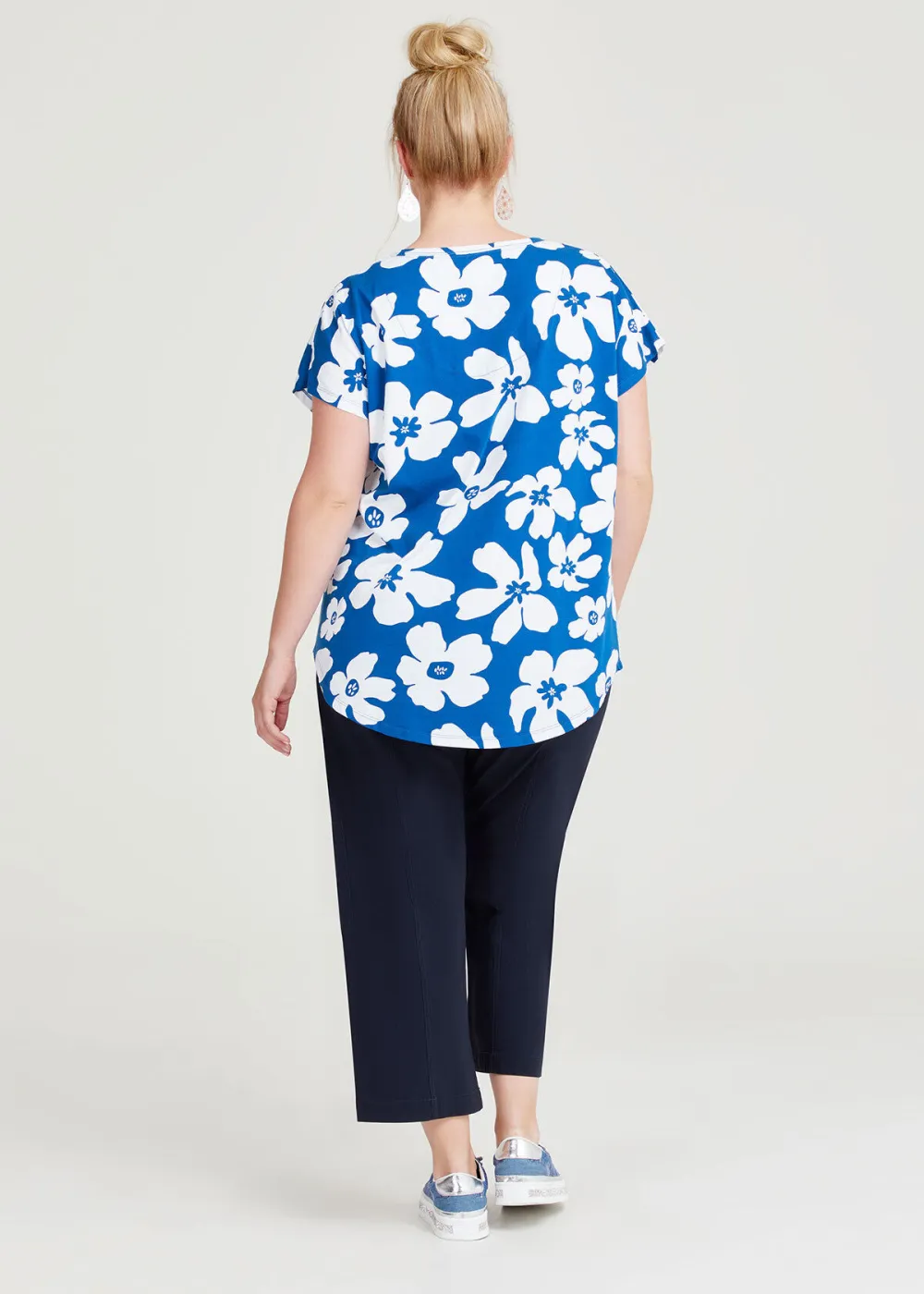 Cotton Daisy Flower Top