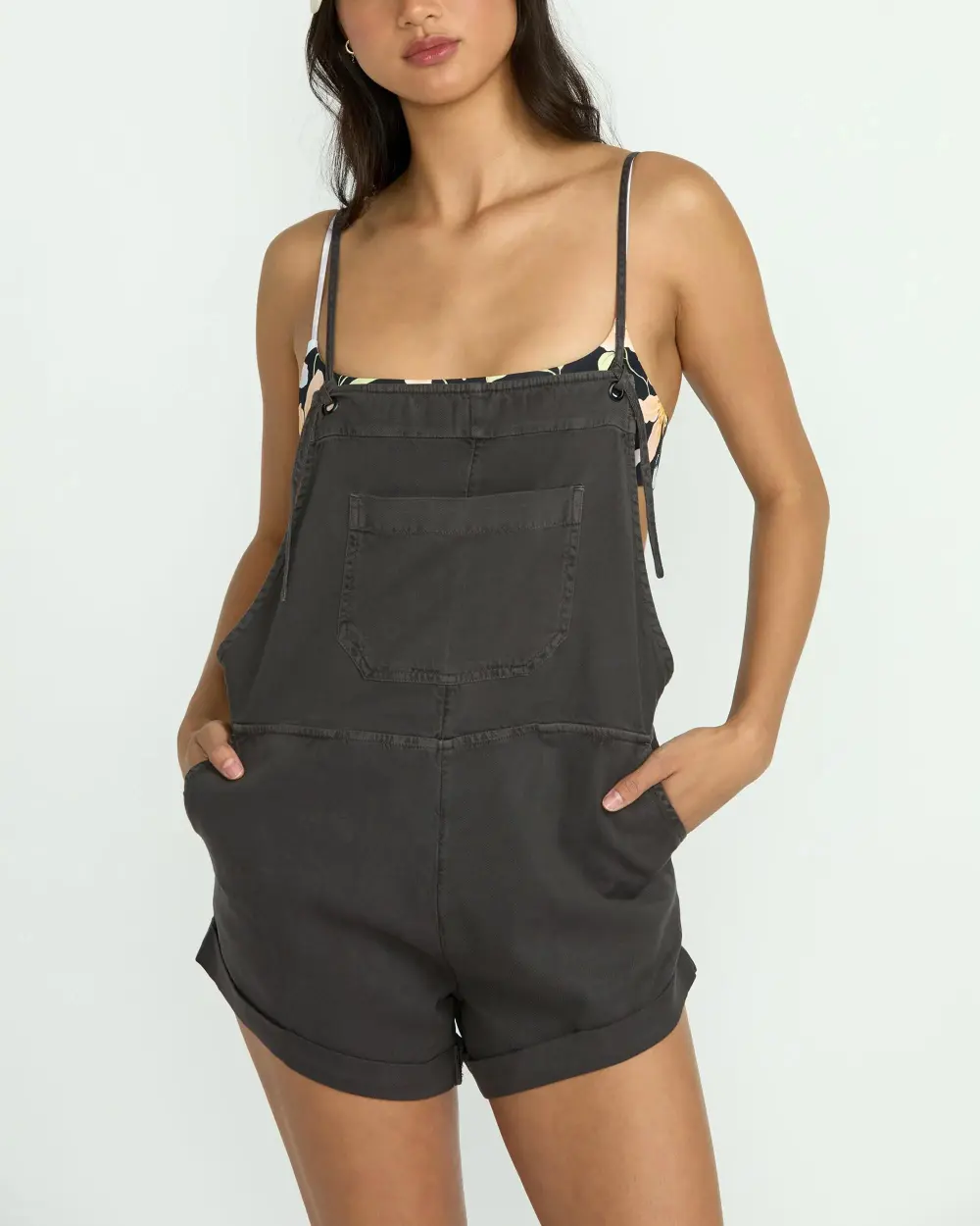 Wild Pursuit Romper - Off Black