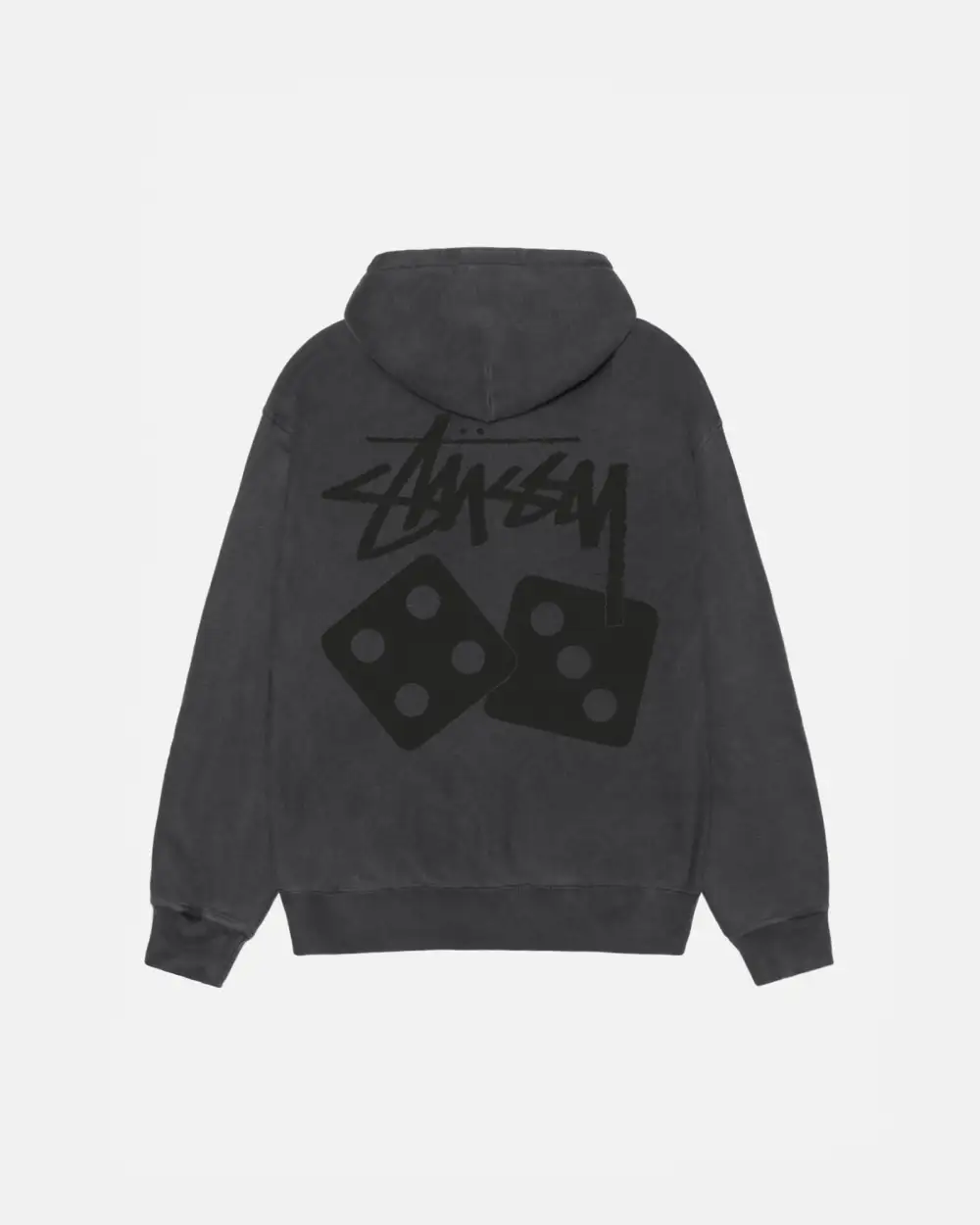 DICE ZIP HOODIE PIGMENT DYED