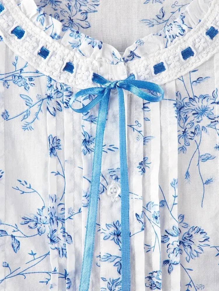 Ella Simone Blue Danube Capri Pajama Set