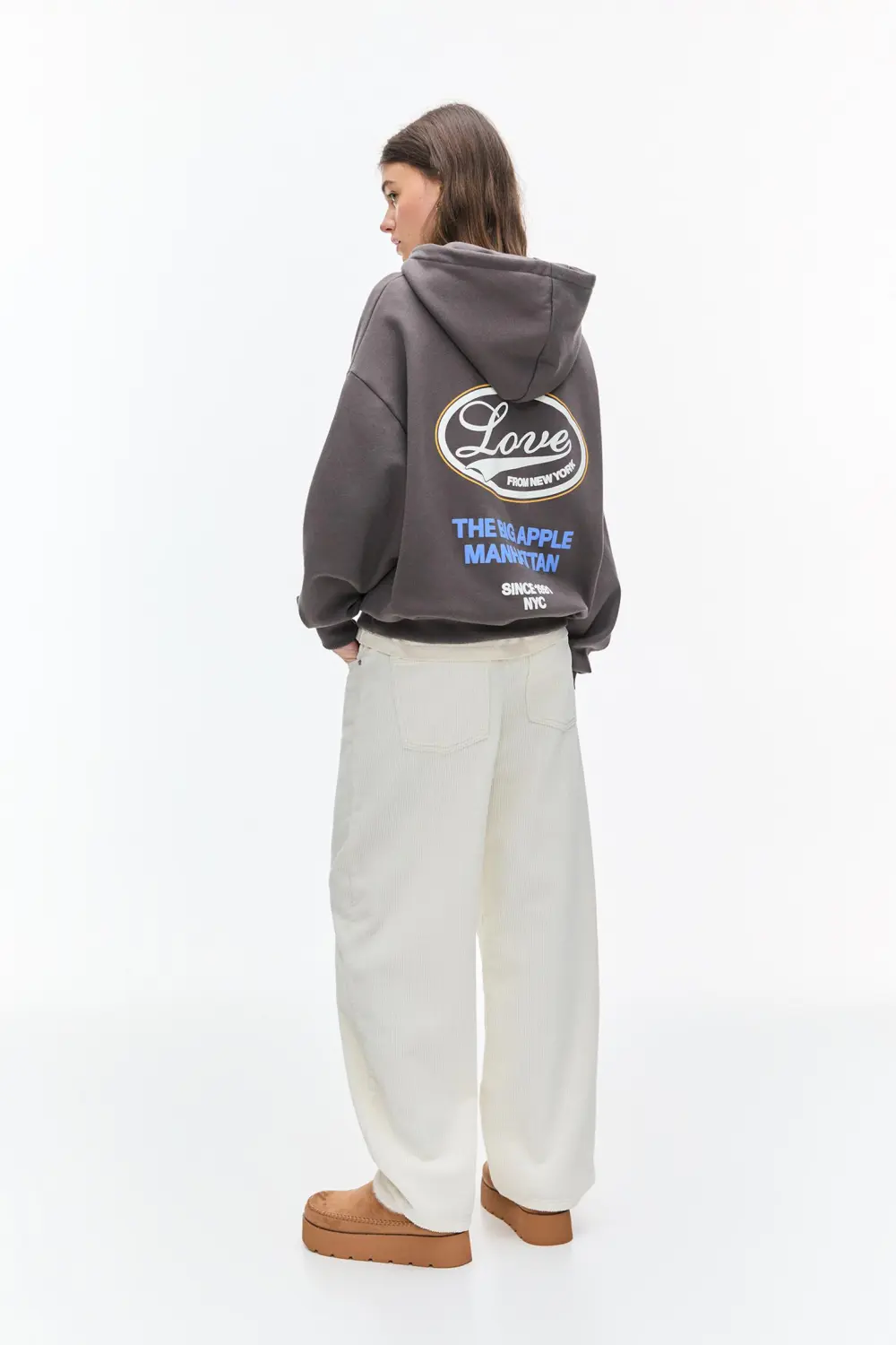 Sudadera gráfico trébol