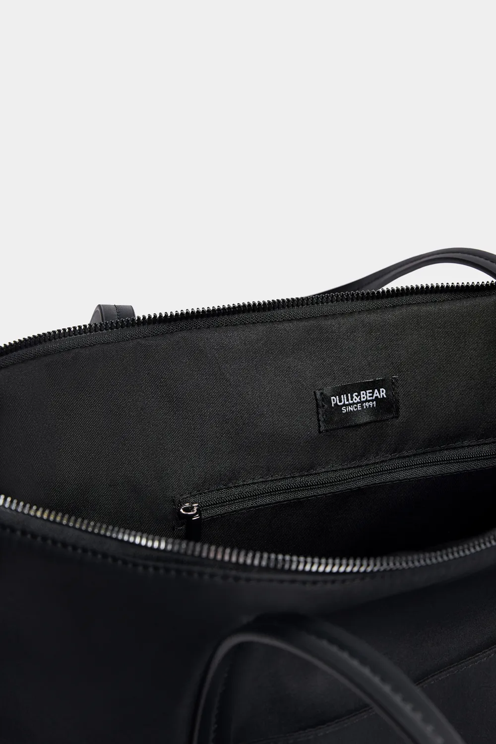 Bolso shopper nylon adorno
