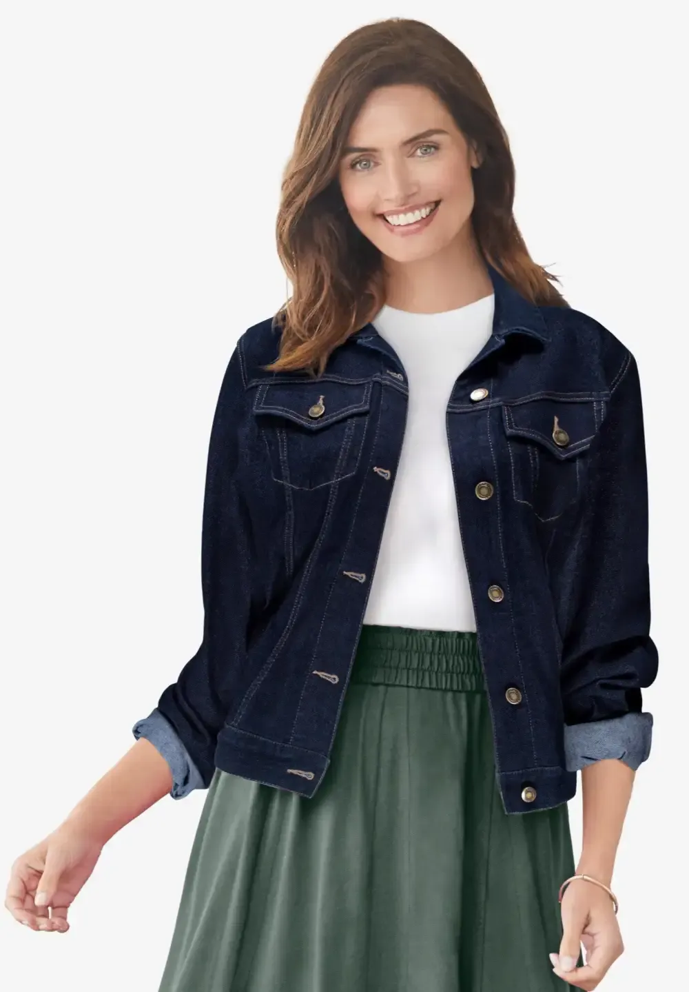 Stretch Denim Jacket