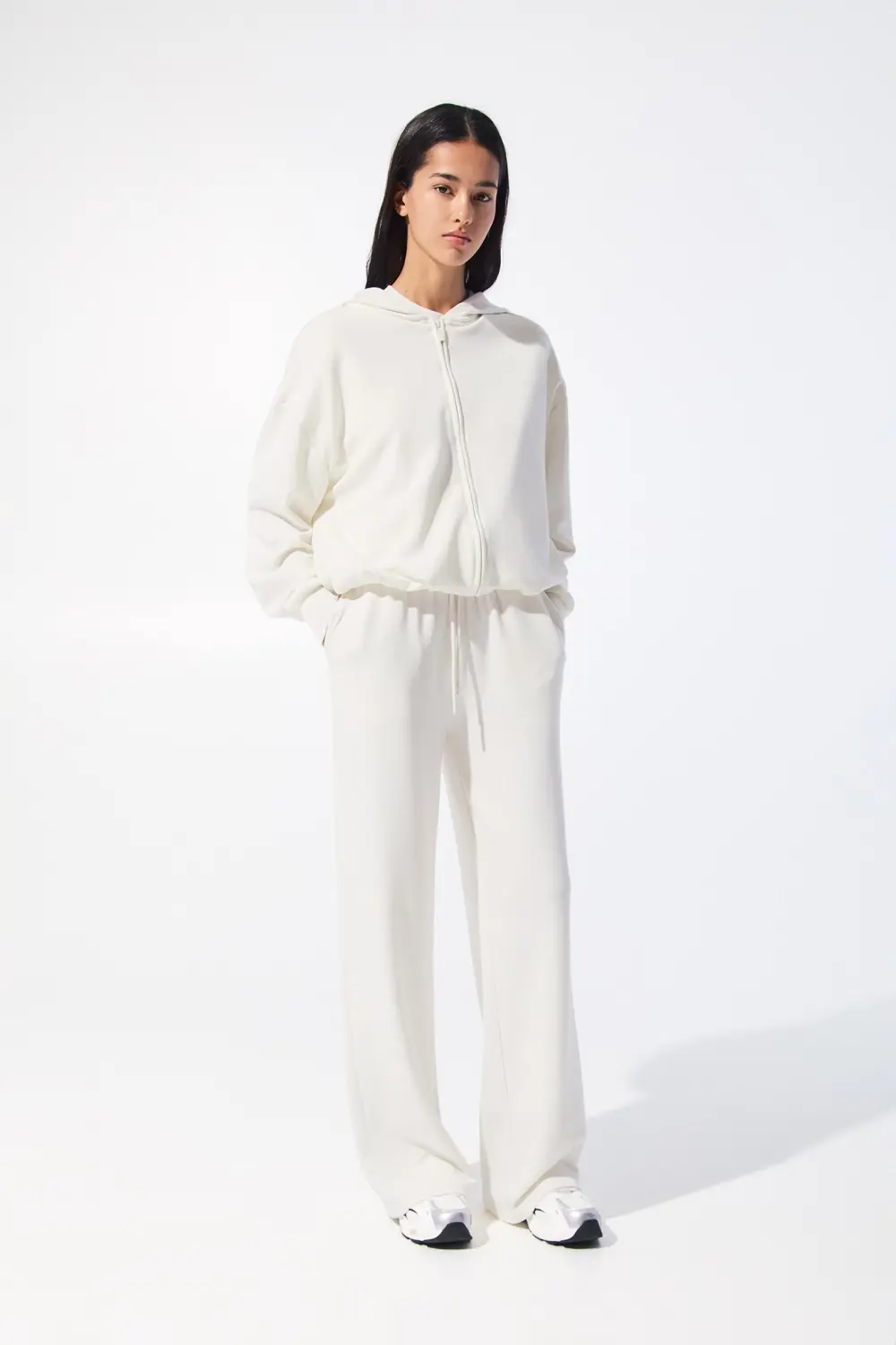 Sudadera capucha cremallera
