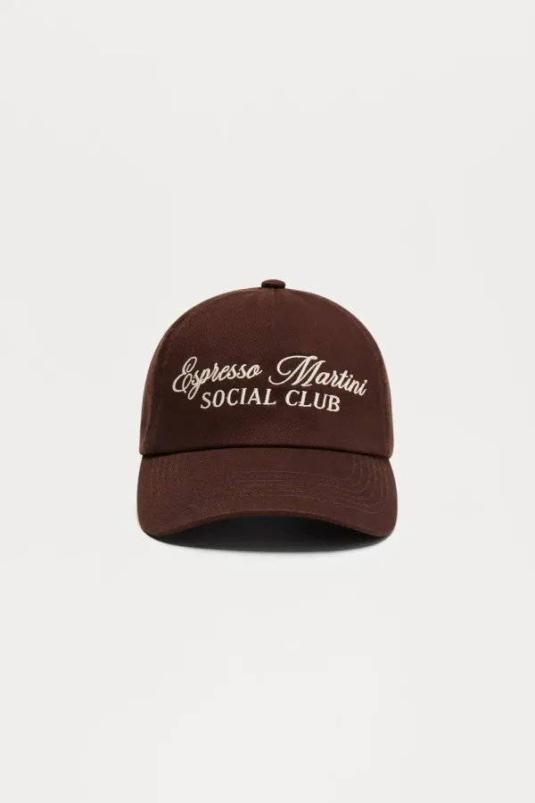 Espresso Martini Baseball Hat - Brown