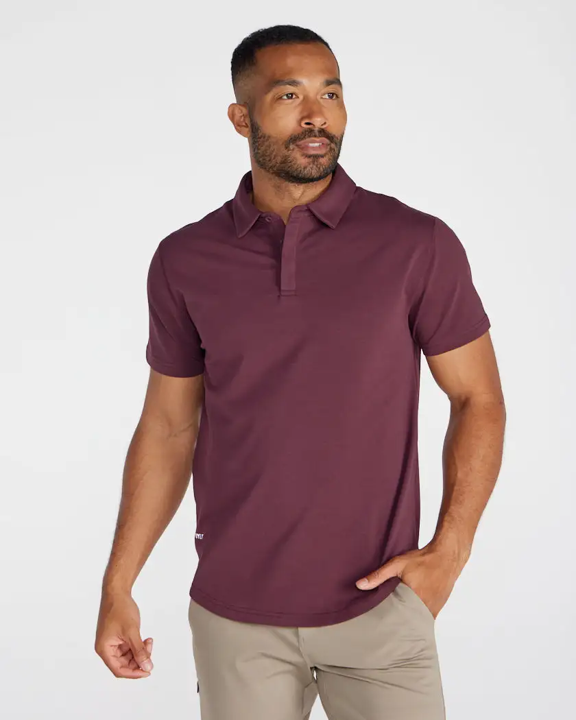 Lux Short Sleeve Polo - Concealed