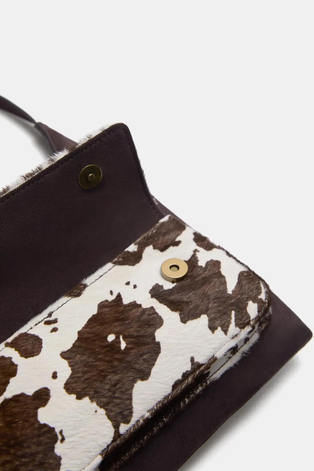 Bolso de hombro animal print