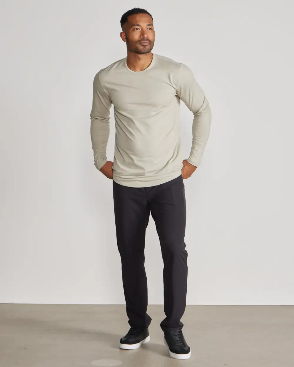 Drop-Cut Long Sleeve: Bylt Signature