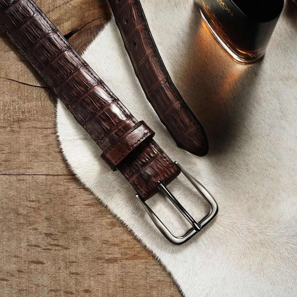 Caiman Western Tab Belt - 1 1/4