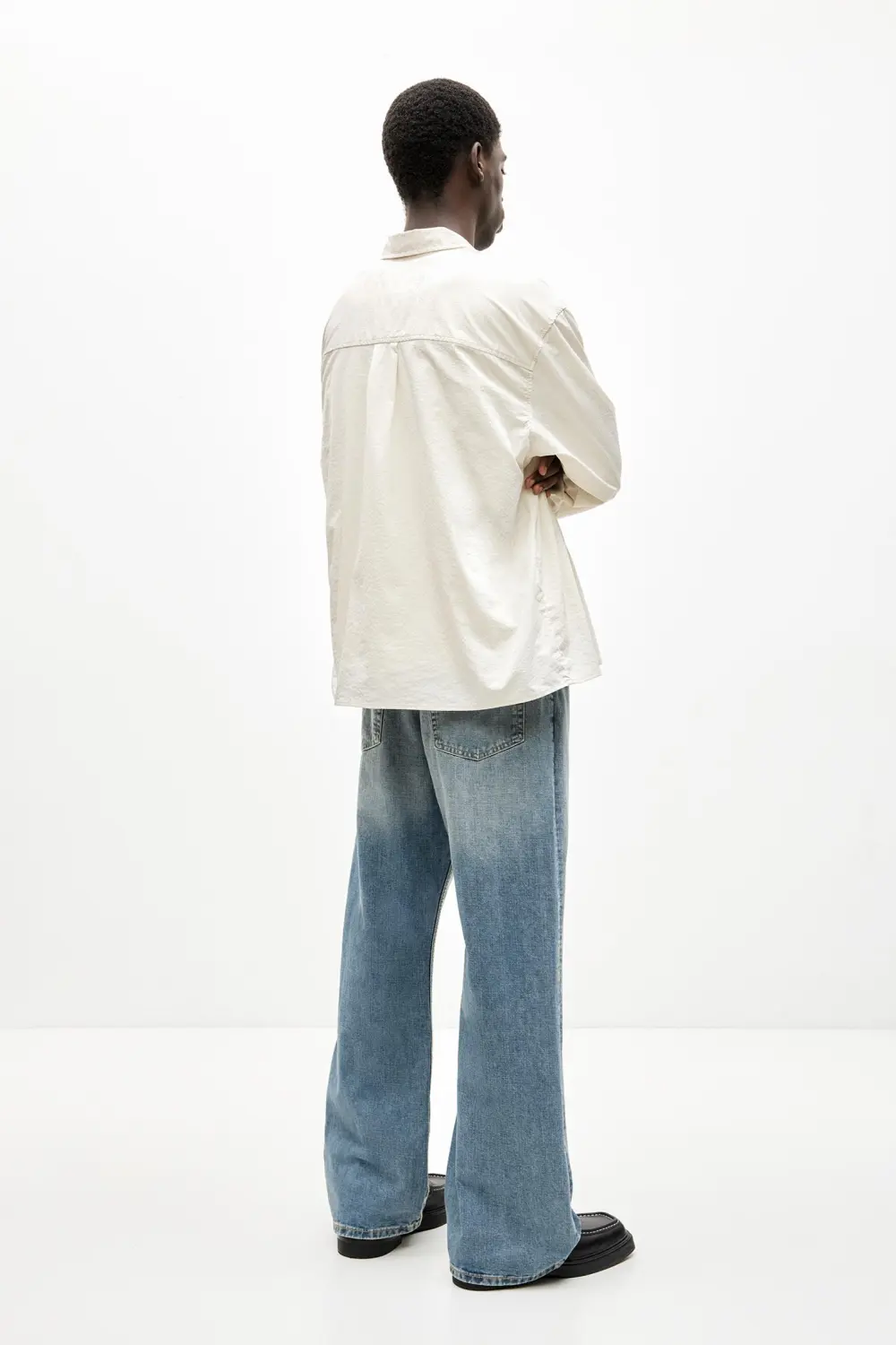 Loose flared jeans
