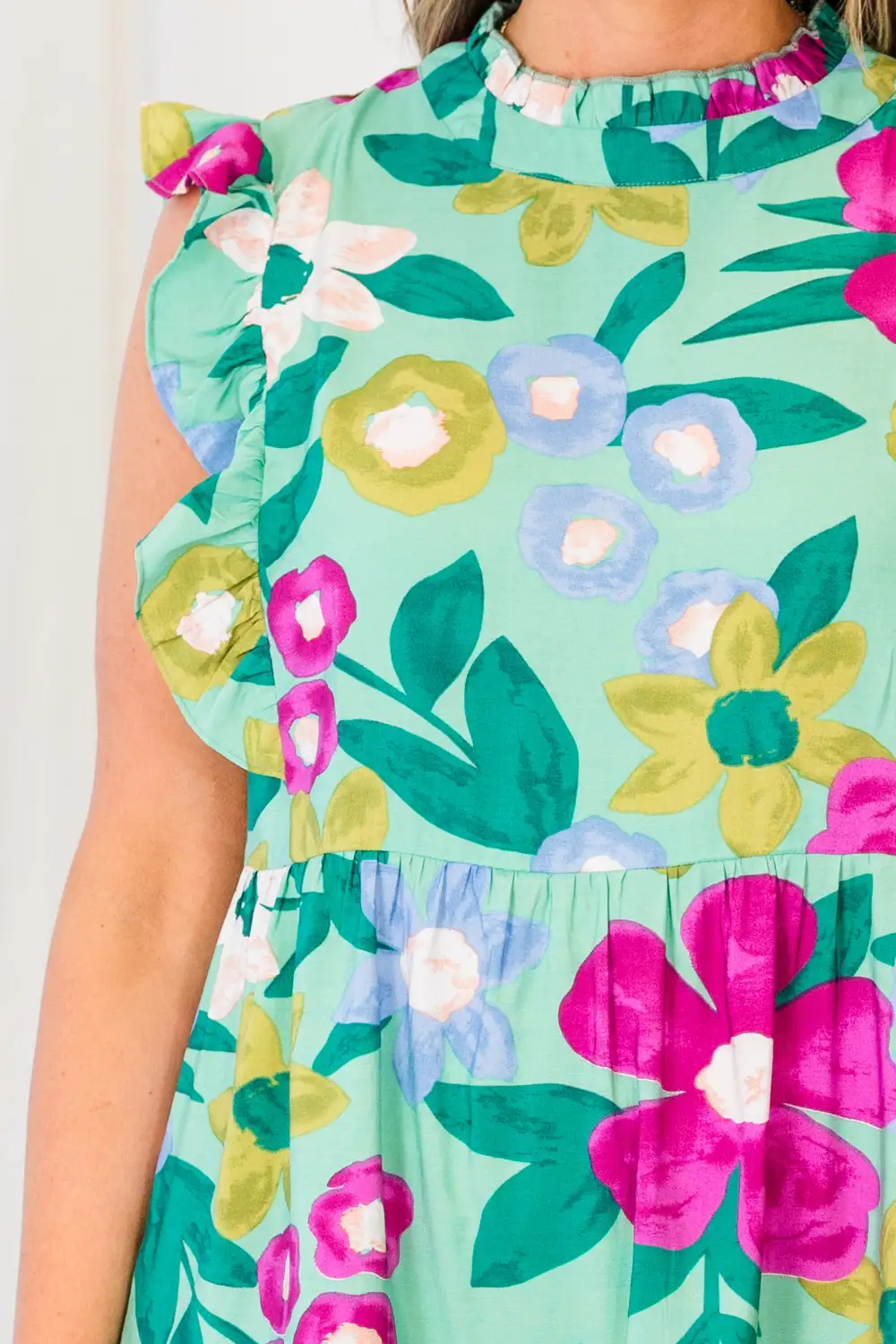 Meet Me In Mexico Dress, Mint