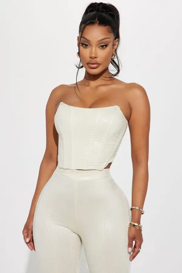 Hear Me Out Pant Set  - Cream