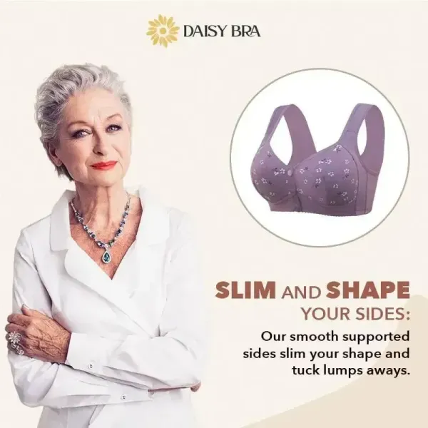 10-Pack Women's Bra - Comfortable & Convenient Front Button Bra