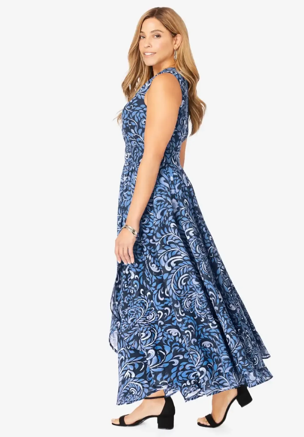 Georgette Flyaway Maxi Dress