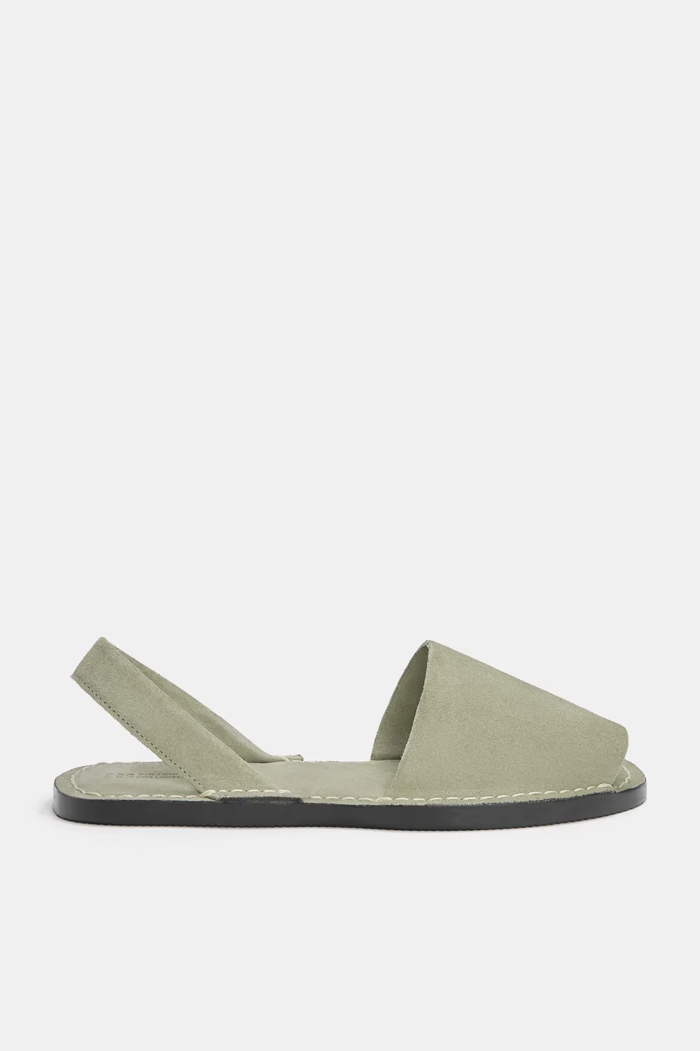 Sandalias planas piel