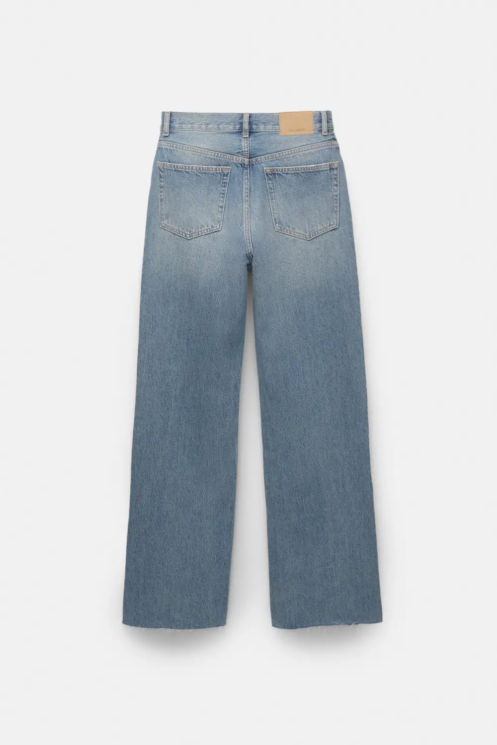 Jeans rectos tiro alto