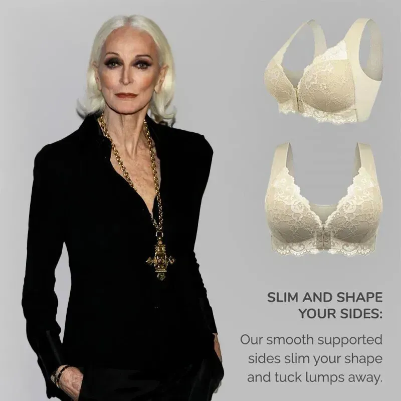 🔥Buy 2 Get 1 Free🔥BRA FOR OLDER WOMEN FRONT CLOSURE 5D SHAPING PUSH UP SEAMLESS NO TRACE BEAUTY BACK SPORTS COMFY BRA
