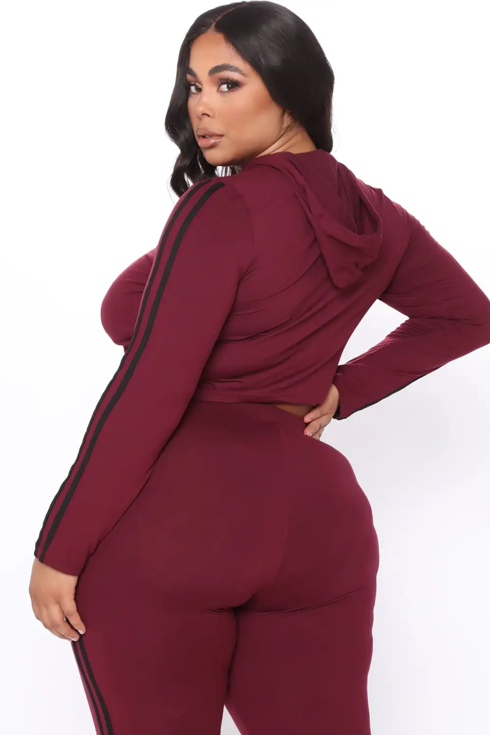 Tennis Courts III Set - Burgundy