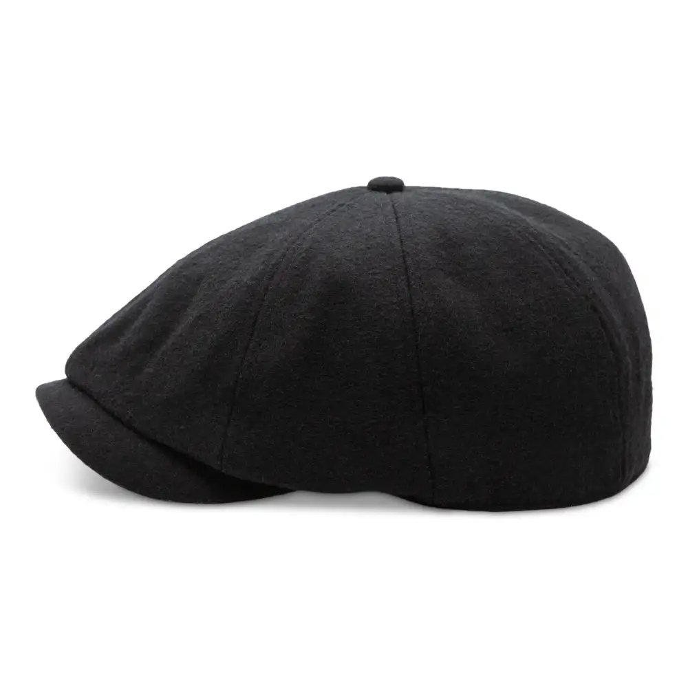 The Baker Boy Boston Scally Cap - Black