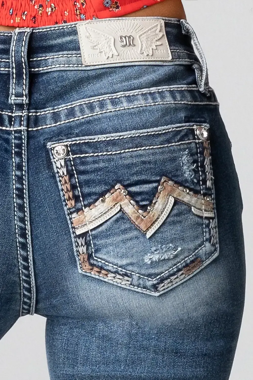 Tan M Life Bootcut Jeans