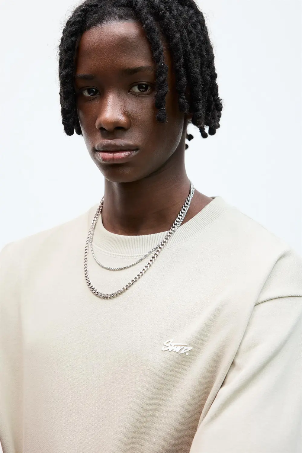 Short sleeve sweatshirt