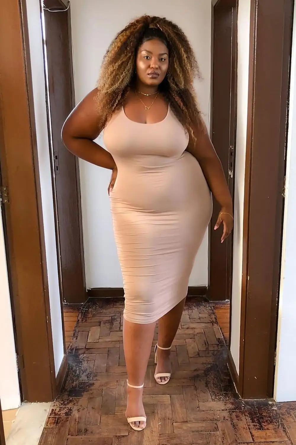 Your Needs Met Dress - Mocha