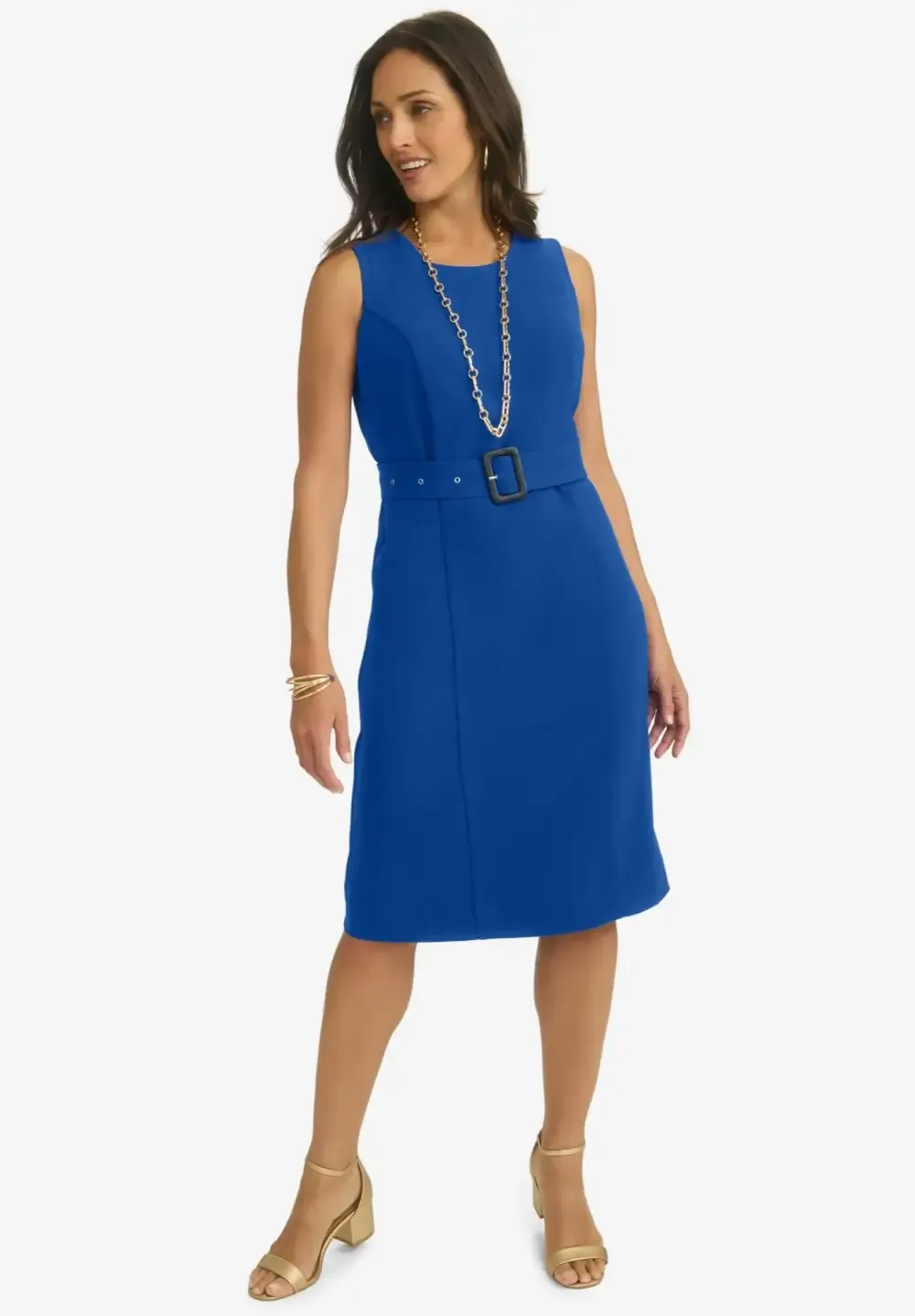 Belted Jacket Dress
