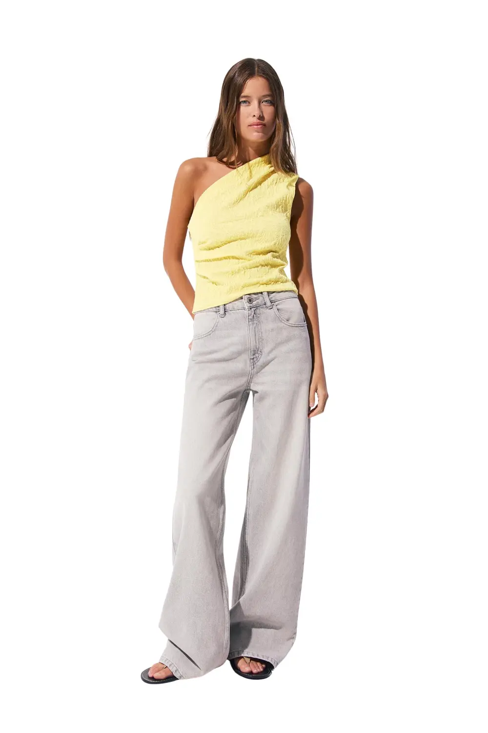 Textured asymmetric top