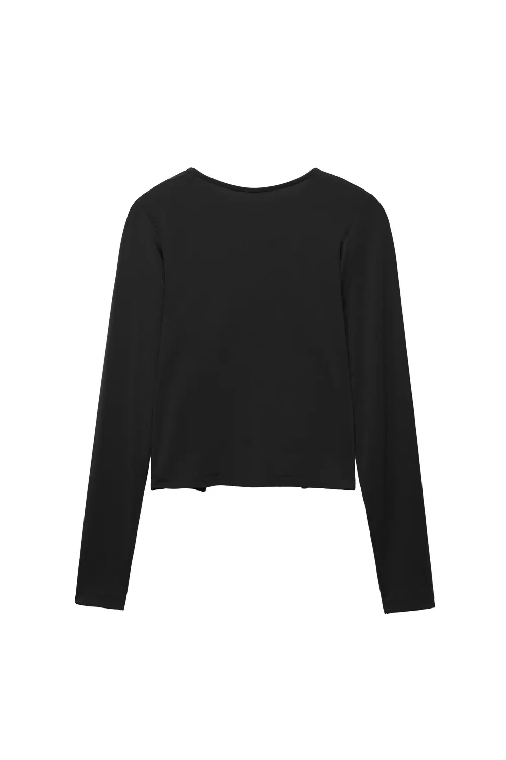 Polyamide top with open back straps