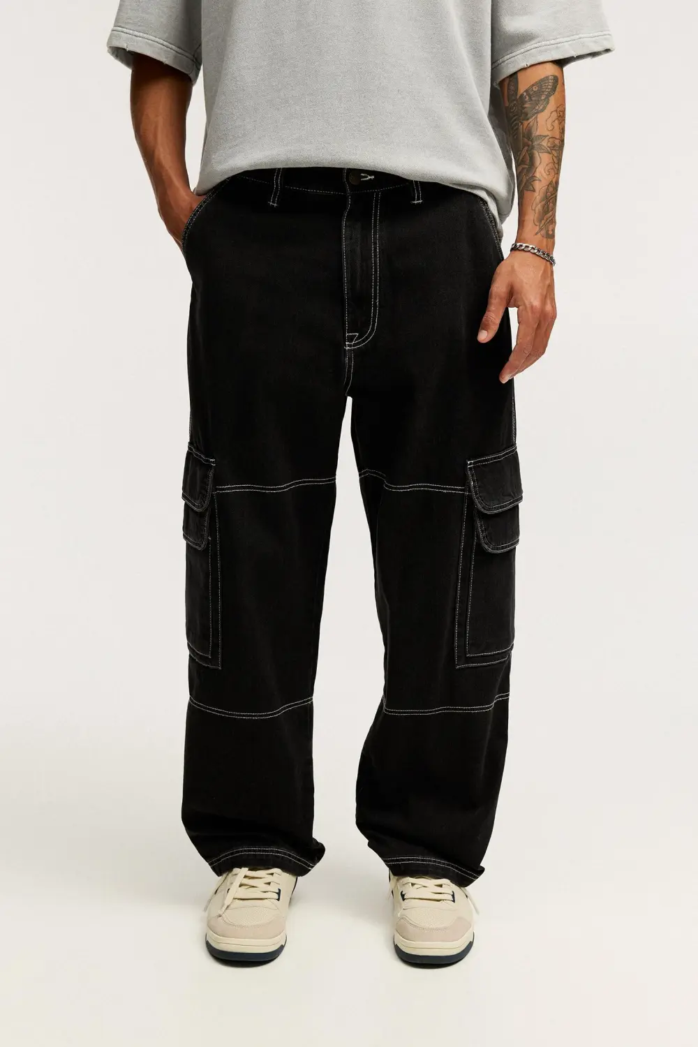 Baggy cargo jeans