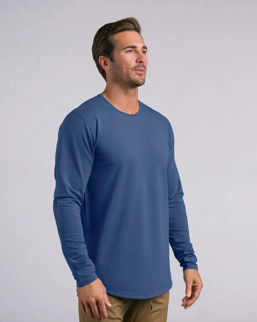 Drop-Cut Long Sleeve: Bylt Signature
