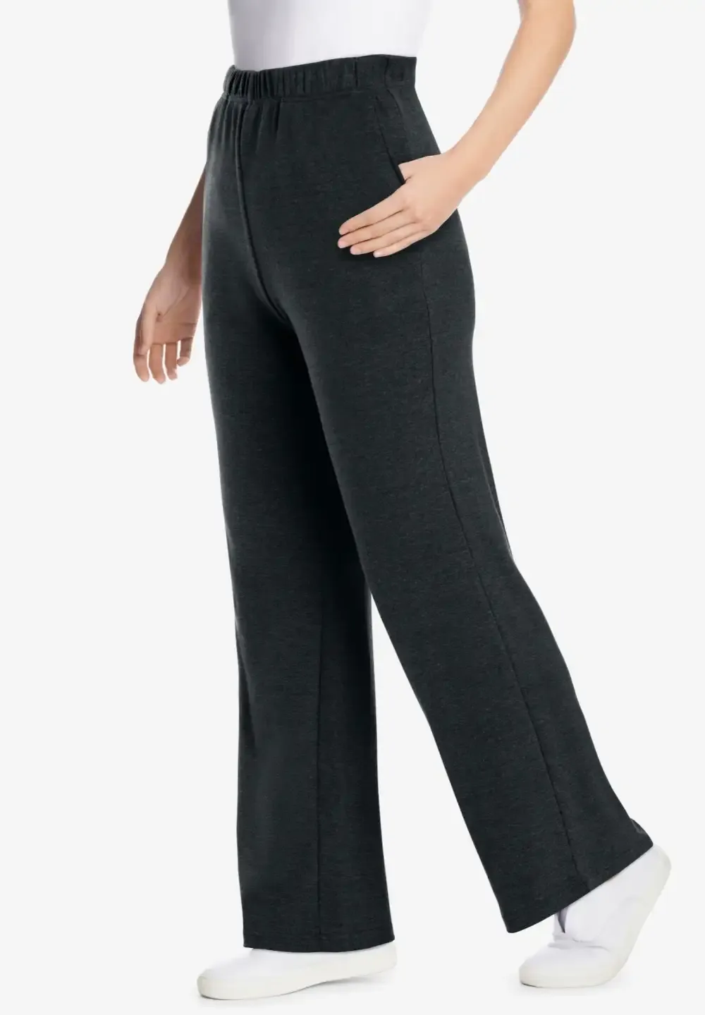 7-Day Knit Wide-Leg Pant