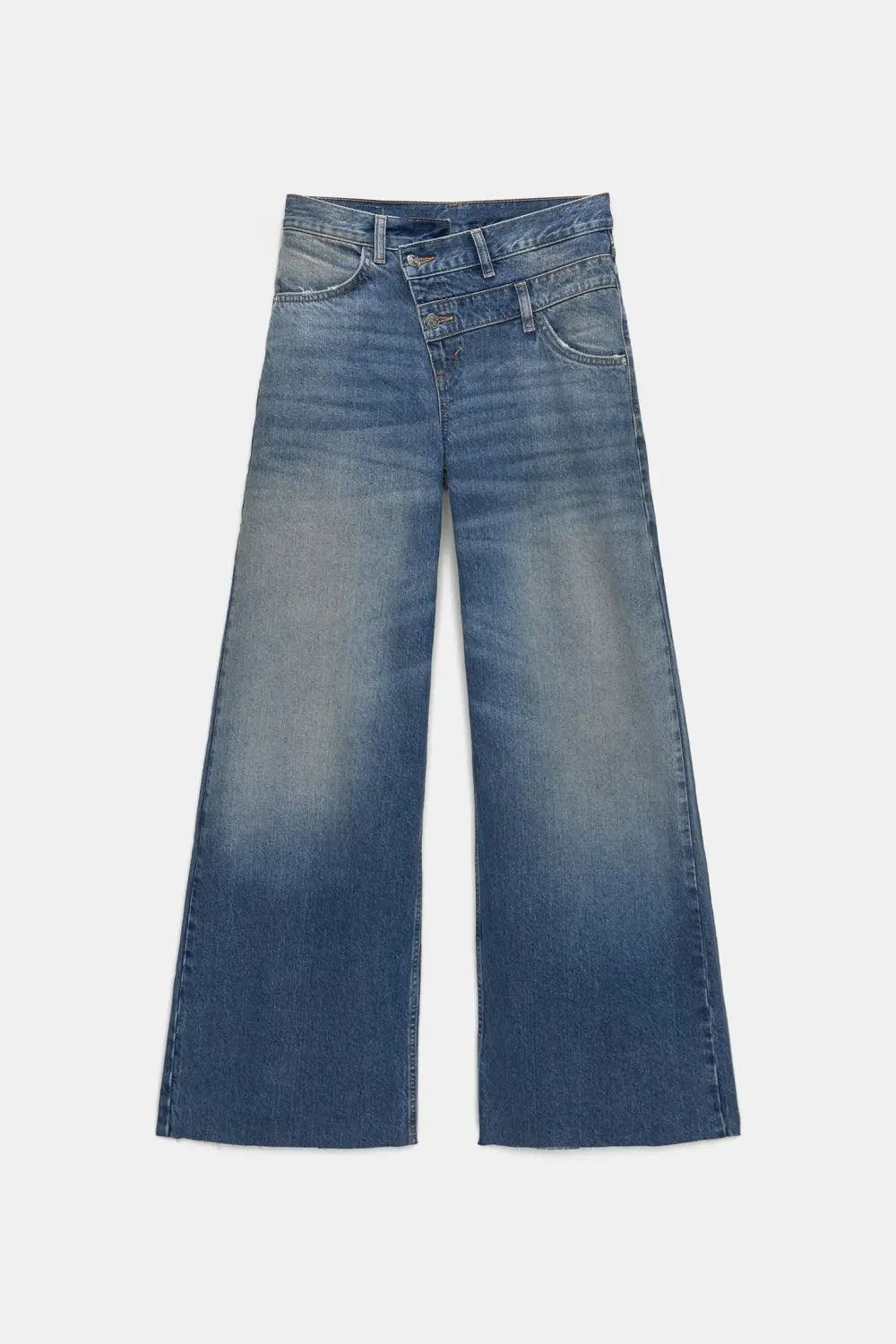 Jeans cintura cruzada