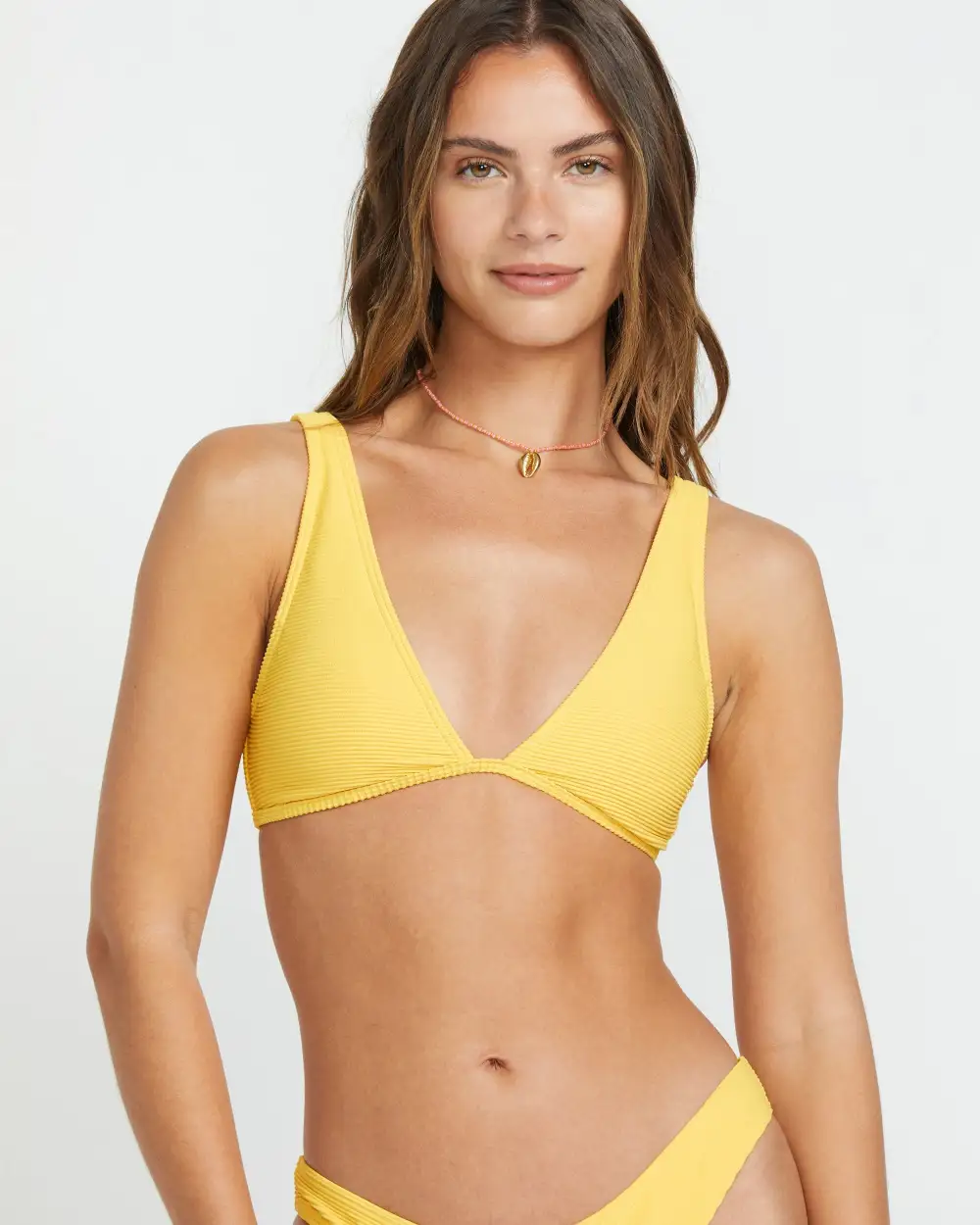 Tanlines Ava Tank Bikini Top - Sunburst