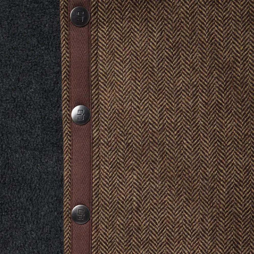 Herringbone Shirt Jacket