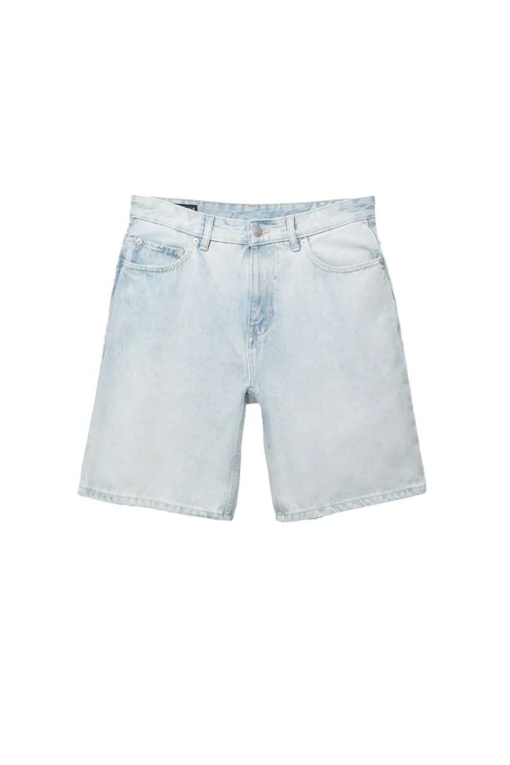 Standard denim Bermuda shorts