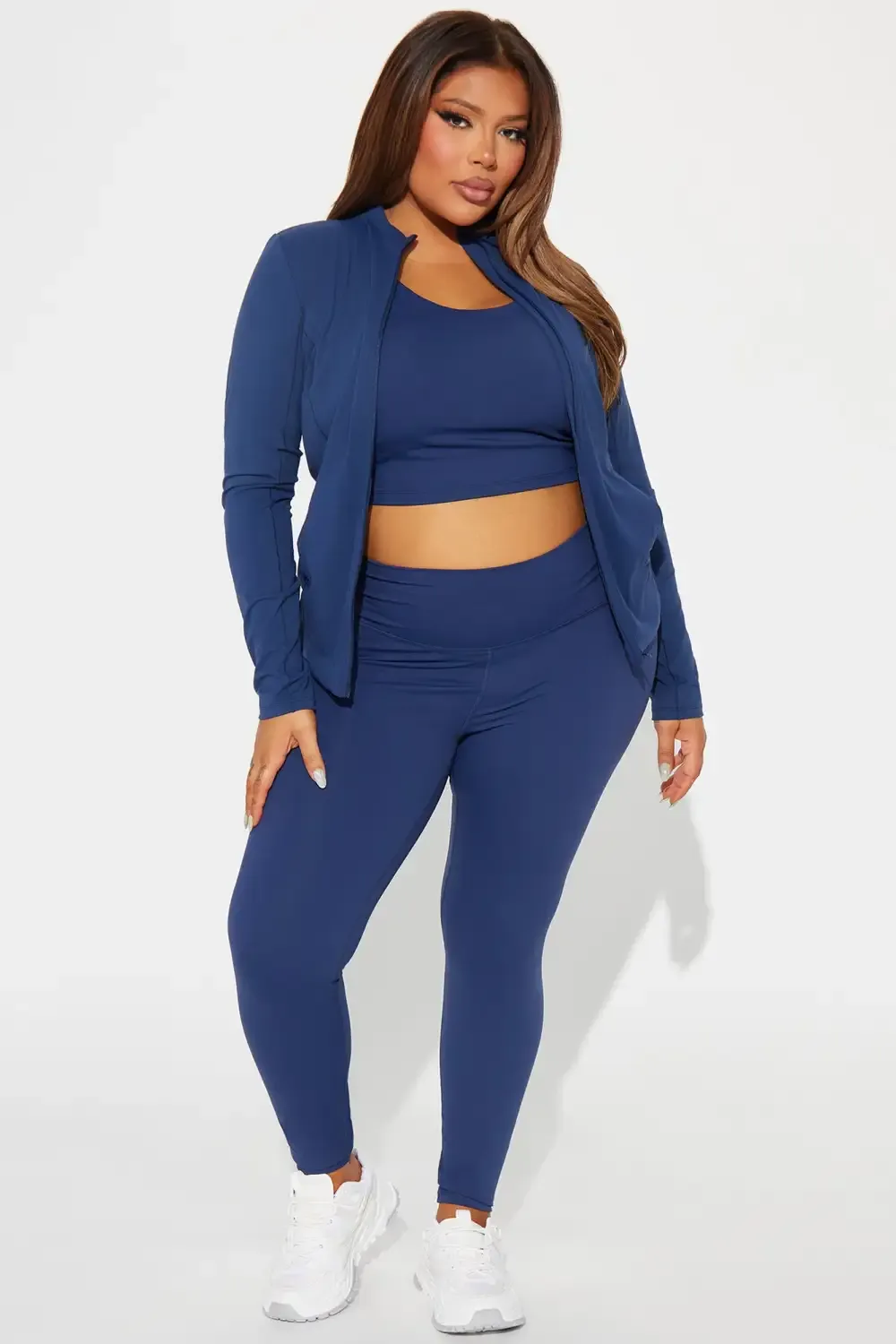 Get Right Active Jacket - Navy